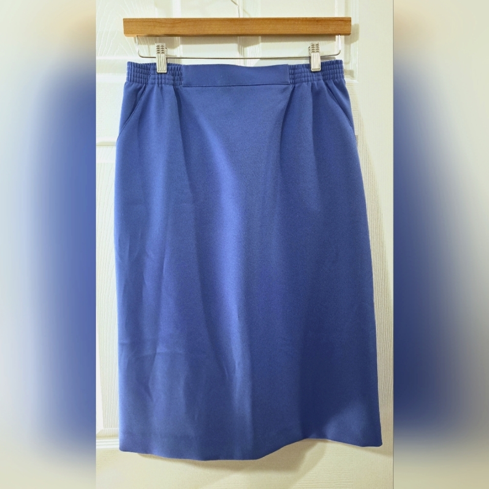 D'Allairds Violet Pencil Skirt